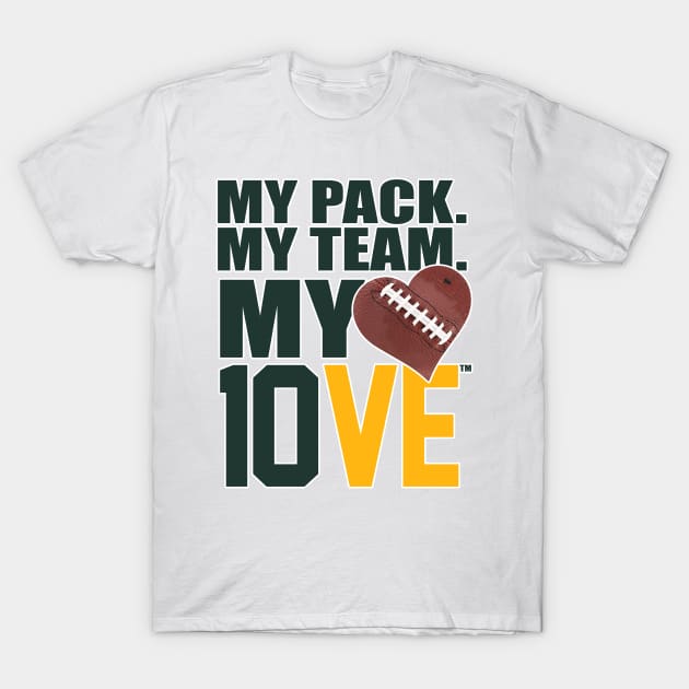 My Pack. My Team. My 10VE™ T-Shirt by wifecta